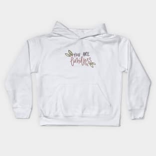 You Are Limitless Kids Hoodie